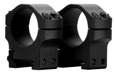 Mdt Sporting Goods Inc 103548BLK Premier Scope Ring Set Black Aluminum 34mm Tube, 1″ Medium