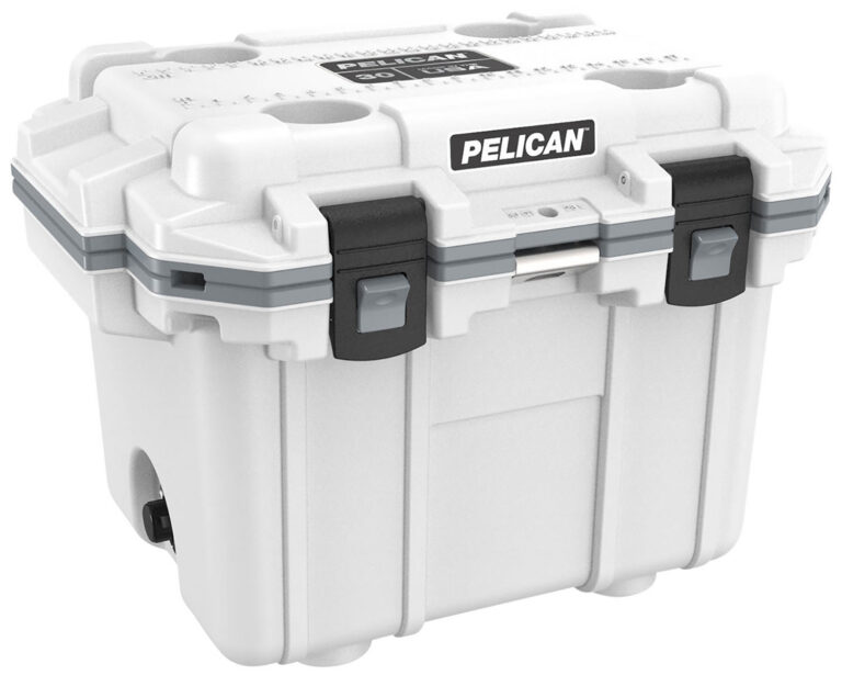 PELICAN IM 30QT ELITE COOLER WHT/GRY