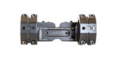 BOLT ACTION SCOPE MOUNTS 34MM 1.125” 0 MOA SCOPE MOUNT