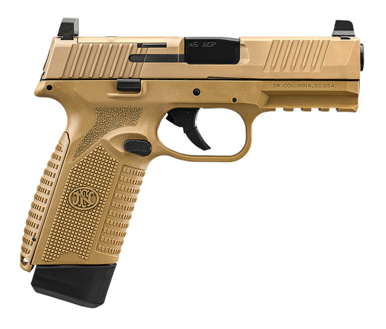 FN 545 MRD NMS FDE/FDE D .45ACP (2) 15rd Mags