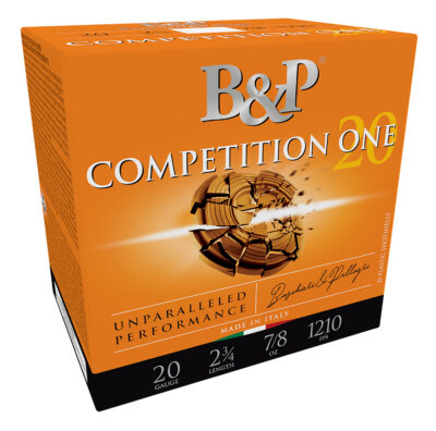 B&P 20B78CP7 Competition ONE 20Gauge 2.75″ 7/8oz 7.5Shot 25 Per Box/10 Case