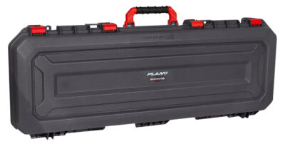 Plano PLA11842R All Weather 2 w/ Rustrictor Technology 42″ Gray w/ Red Accents Dri-Loc Seal & Lockable Latches