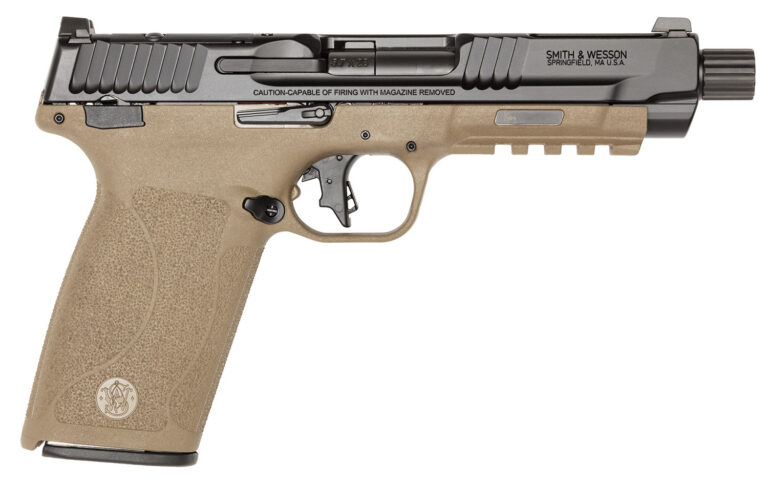 M&P5.7 OPTIC READY 5.7X28MM SEMI-AUTO HANDGUN M&P 5.7 OPTIC READY 5.7X28MM 5''BBL (2)22RD MAGS NTS TWO-TONE