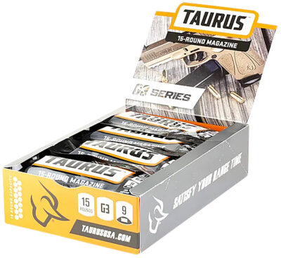 MAG TAURUS G3 9MM 15RD BLK 12PK