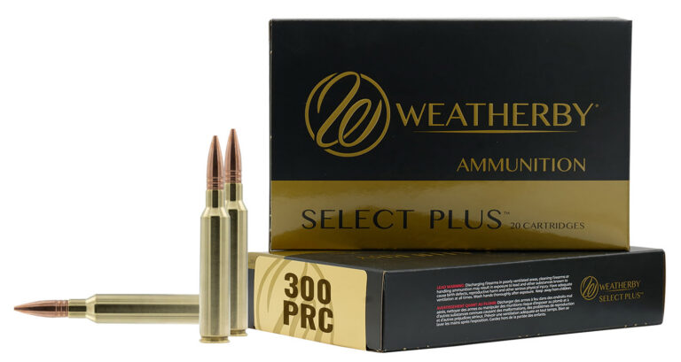 Weatherby R300P205EH Select Plus 300PRC 205gr Jacketed Hollow Point 20 Per Box/10 Case