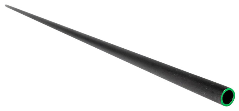Huxwrx Alignment Rod 338 Cal (8.6mm) Bore, 18" L, Carbon Fiber with Bright Green Tip