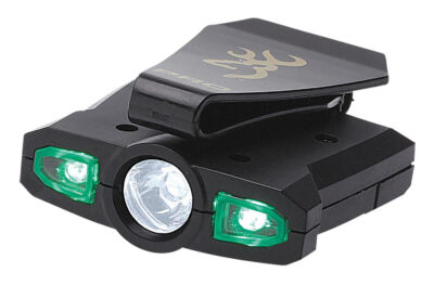 Browning 3715099 Night Seeker Pro Cap Light 60 Lumens AAA (1) Black