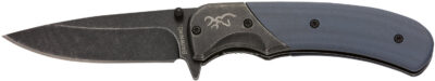 Browning 3220365 The Range  2.75″ Drop Point Plain Folder