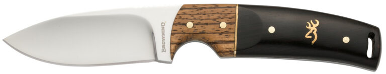 Browning 3220271 Buck Mark Hunter Fixed 3.125" 8Cr13MoV Stainless Steel Drop Poi