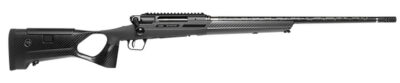 Savage Arms 58107 Impulse KLYM 300 Win Mag 3+1 24″ Carbon Fiber Threaded Barrel, Black Aluminum Receiver w/Picatinny Rail, Black Custom by FBT Carbon Fiber Stock, Ambidextrous