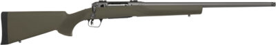 Savage Arms 58039 110 Trail Hunter 6.5 PRC 2+1 24″ Threaded/Medium Heavy Profile, Tungsten Gray Cerakote Barrel/Rec, OD Green Hogue Overmold Stock, Adj. AccuTrigger, Weaver Base