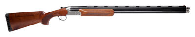 Savage Arms 18880 555 Sporting Compact 20 Gauge 3″ 2rd 26″ Black Semi-Gloss Over/Under Vent Rib Barrel, Silver Engraved Aluminum Receiver, Oiled Turkish Walnut Adjustable Stock, Ambidextrous