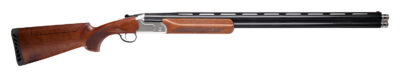 Savage Arms 18964 555 Sporting Compact 12 Gauge 3″ 2rd 26″ Ported Over/Under Barrel, Silver Rec, Oiled Turkish Walnut Furniture, Adj. Cheek Rest Stock, Fiber Optic Sight, Five Ext. Chokes
