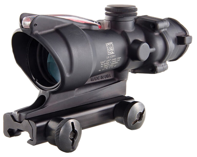 Trijicon TA31D100288 ACOG Matte Black 4x32mm Illuminated Red Chevron .223/5.56 BDC Reticle Trijicon TA31D100288 ACOG Matte Black 4x32mm Illuminated Red Chevron .223/5.56 BDC Reticle
