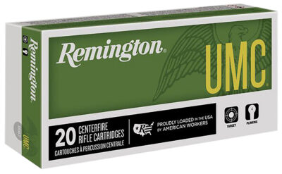 Remington Ammunition 23813 UMC  22-250Rem 50gr Jacketed Hollow Point 20 Per Box/10 Case