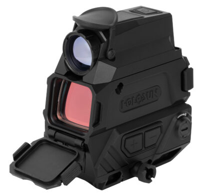 Holosun DRSTH DRS Thermal Reflex Sight  Black Anodized 1x/3x/5x 1.20″ x 0.98″ 2 MOA Red Dot/65 MOA Circle Multi Reticle Thermal Overlay