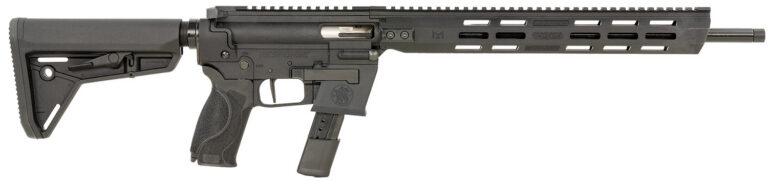 Smith & Wesson 13797 Response 9mm Luger 23+1 (2) 16.50" Threaded Steel Barrel, M-LOK Handguard, Interchangeable Backstrap Grip, Flat Face Trigger, Interchangeable FLEXMAG Mag Well Adapter (2)