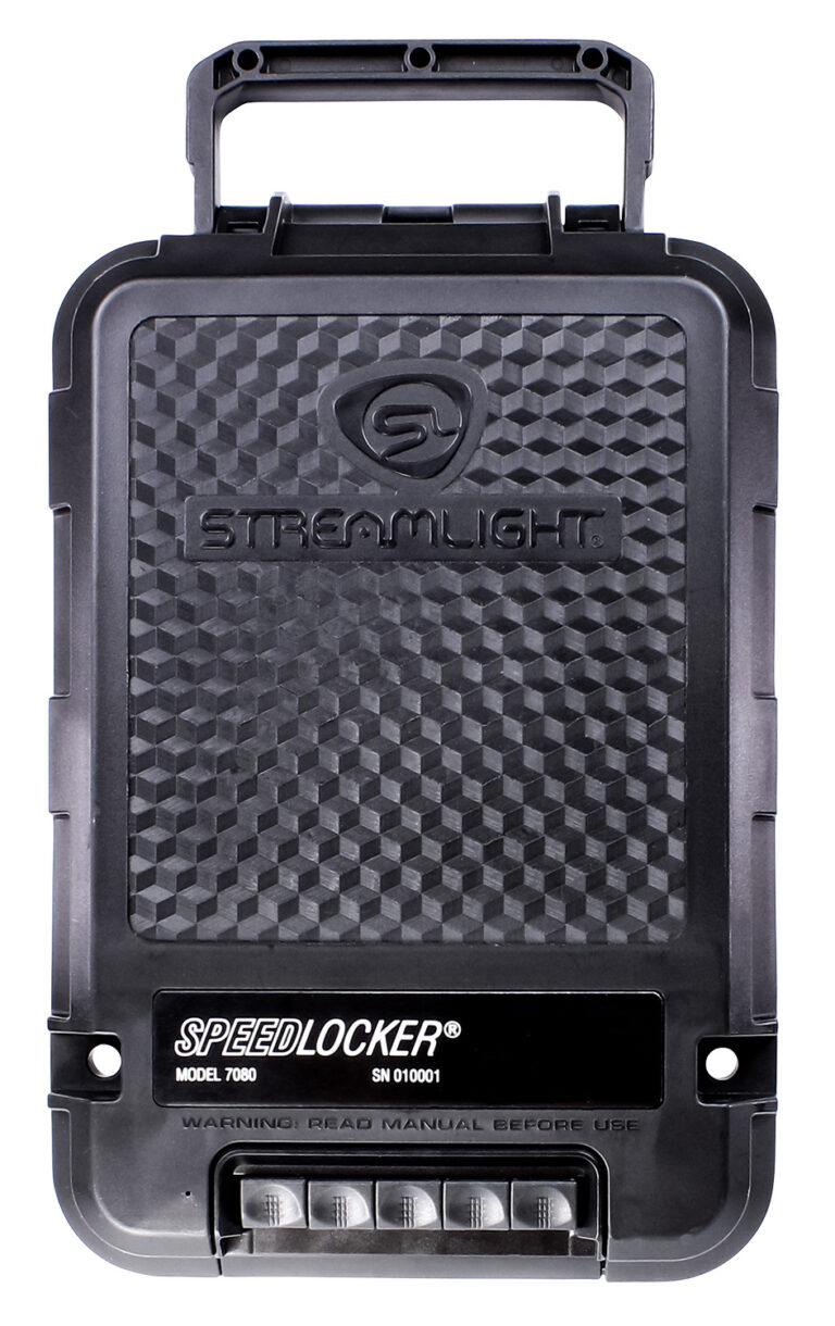 SpeedLocker - Includes padlock with (3) keys and Allen key - Black