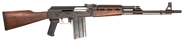 Riley Defense Inc RAK308 RAK  308 Win 20+1 19.65" Blued Threaded Barrel & Receiver, Fixed Wood Stock, Wood Handguard, Black Polymer Grip, Bayonet Lug