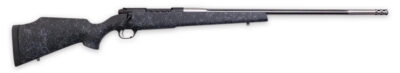 Weatherby MAM01N7MMPR8B Mark V Accumark 7mm PRC 3+1 24″ Threaded/Fluted Stainless Barrel, Graphite Black Rec, Gray Webbed Black Monte Carlo Stock, Accubrake Muzzle Brake, Adj. TriggerTech Trigger