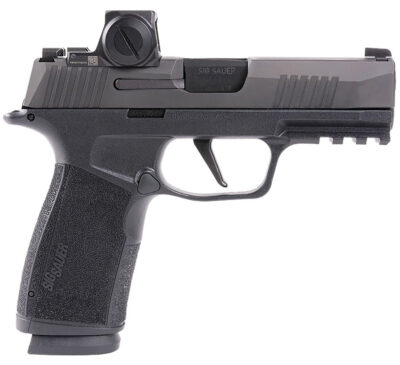 P365 XMACRO 9MM LUGER SEMI-AUTO HANDGUN WITH ROMEO-X COMPACT P365 XMACRO 9MM LUGER 3.7” BBL (2)17RD MAGS W/ROMEO-X COMP