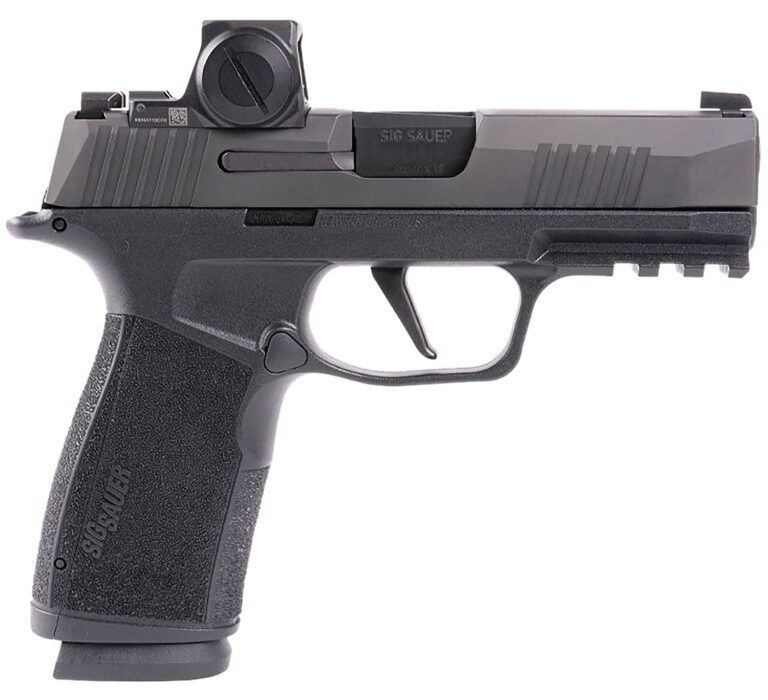 P365 XMACRO 9MM LUGER SEMI-AUTO HANDGUN WITH ROMEO-X COMPACT P365 XMACRO 9MM LUGER 3.7'' BBL (2)17RD MAGS W/ROMEO-X COMP