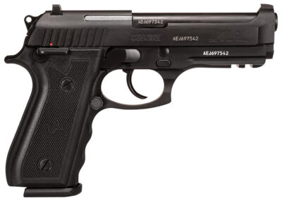 Taurus 1-917C41 917C  Full Size Frame 9mm Luger 18+1 4.30″ Matte Black Steel Barrel, Serrated Steel Slide, Black Anodized Aluminum Frame w/Beavertail & Picatinny Rail, Black Target Grip, Ambidextrous