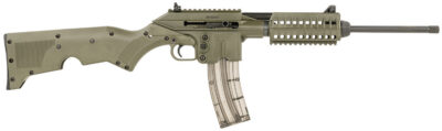 Kel-Tec SU22CAGRN SU22  Full Size 22 LR 26+1 16.10″ Black Threaded Barrel, OD Green Picatinny Rail Polymer Receiver, OD Green Synthetic w/Storage Compartment Stock