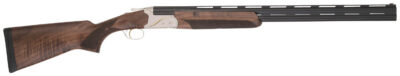 TriStar 33144 Trinity II LT Full Size 20 Gauge Break Open 3″ 2rd 28″ Black Over/Under Vent Rib Barrel, Engraved Silver Aluminum Receiver, Fixed Turkish Walnut Stock, Right Hand