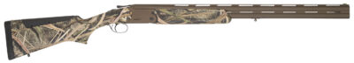 TriStar 35221 Hunter Mag II  12 Gauge 3.5″ 2rd 28″ Chrome-Lined, Midnight Bronze Barrel/Re, Mossy Oak Shadow Grass Blades Furniture, Fiber Optic Sight, 5 Ext. Chokes