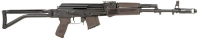 Arsenal SAM7SF-84EPM SAM7SF 84E 7.62x39mm 10+1 16.33″ Black Steel Threaded Barrel, Black Forged & Milled Aluminum Receiver, Black Synthetic Folding Right Side Stock, Plum Polymer Grip