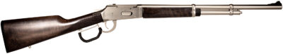 Heritage Mfg RS41020NI Range Side  410 Gauge 5+1 20″ Nickel Steel Barrel, Nickel Receiver, Turkish Walnut Fixed Wood Stock