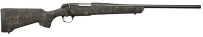 Bergara Rifles B14S901 B-14 Stoke 308 Win 4+1, 20″ Graphite Black Cerakote #4.5 Contour Threaded Barrel, Graphite Black Cerakote Steel Receiver, Black Webbed Tan Fixed w/SoftTouch Synthetic Stock