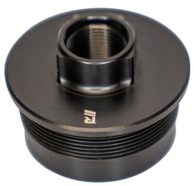 Rugged Suppressors DTM005 Universal Direct Thread Mount  M18x1.5 tpi, Black, Fits 1.375″-24 tpi Tube Threads