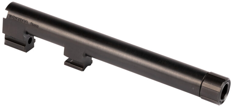 SilencerCo AC2291 Beretta 92FS/M9 9mm Luger 4.90" 416R Stainless Steel Black Ni