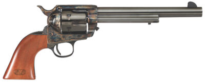Cimarron PP514M00HN U.S. Calvary Henry Nettleton 45 Colt (LC) 6 Shot, 7.50″ Blued Steel Barrel & Cylinder, Color Case Hardened Steel Frame, Walnut Grip, Exposed Hammer