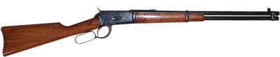 Cimarron AS632 1892 Carbine Full Size 44 Mag 10+1 20″ Blued Round Barrel, Color Case Hardened Steel Receiver Walnut Fixed Stock, Right Hand