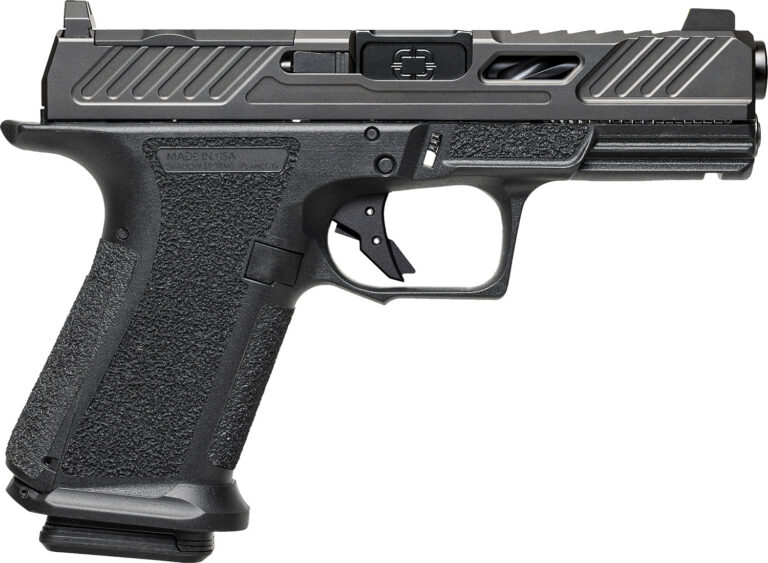 MR920 9mm Blk Elite Slide Optic DLC Spiral unth  DLC Grn Trit