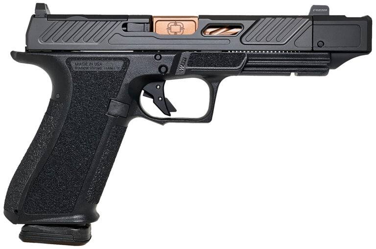 DR920 9mm Black Frame Combat Slide Optic Black Spiral Unthreaded Barrel