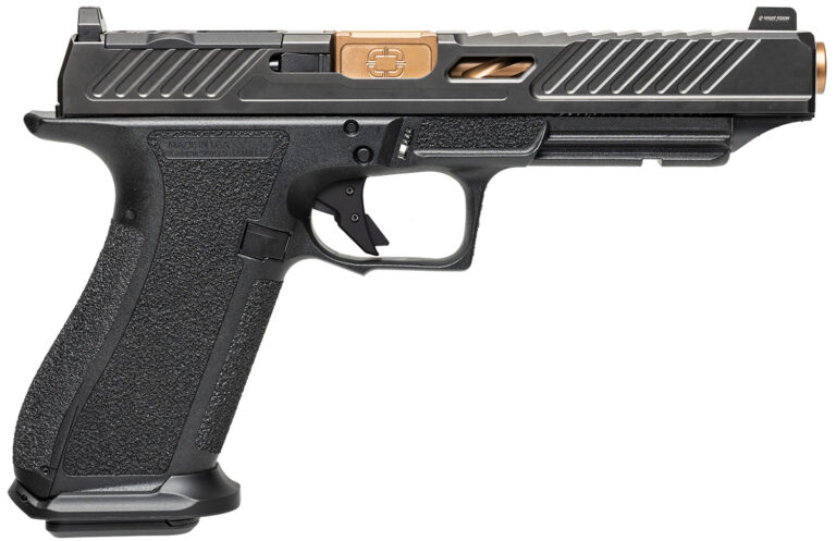 DR920L 9mm 17rd Elite Slide Optic Black Spiral Unthreaded Barrel Bronze
