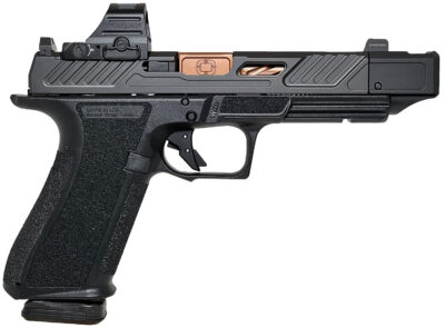 SHAS DR920P 9MM 4.5 BLK ELITE OPTIC SLIDE W/HOLO