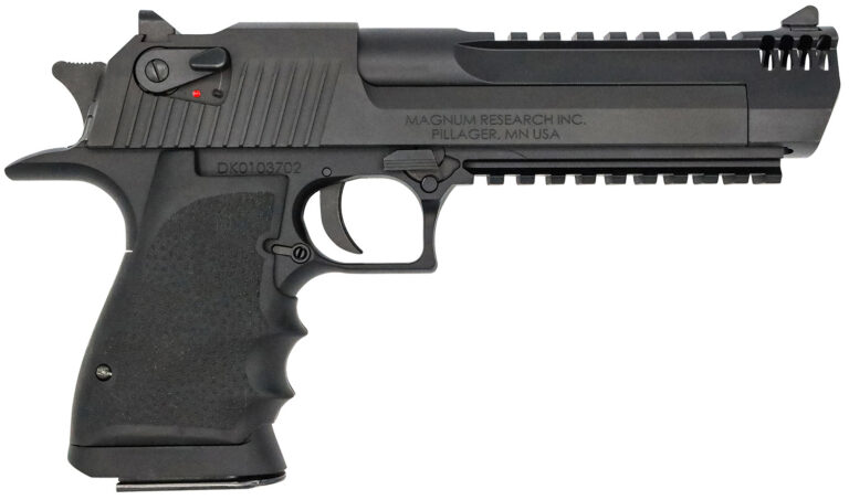 MAGN RSRCH DE44 MARK XIX 6"BLK ALUM FRM & BLK SLD