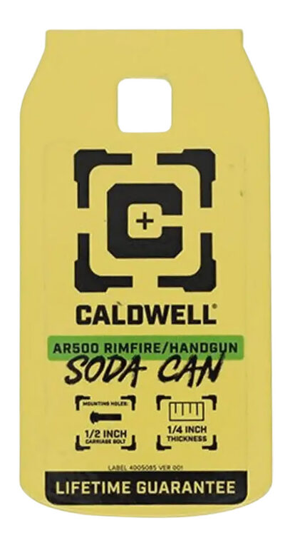 AR500 RIMFIRE/HANDGUN 1/4” STEEL NOVELTY TARGETS AR500 RIMFIRE/HANDGUN TARGET 1/4” SODA CAN