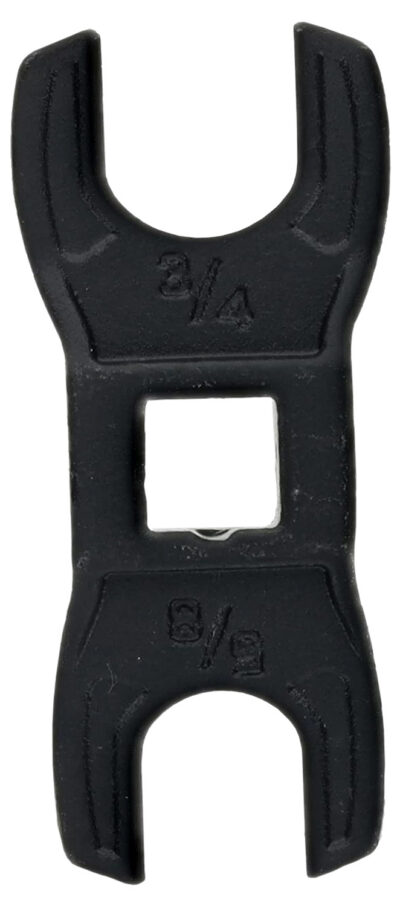 DELTA MUZZLE DEVICE & A2 BUFFER TUBE CROWFOOT WRENCH ~AR15/LR308 5/8” & 3/4” MUZZLE DEVICE & A2 BUFFER TUBE CROWFOOT WRENCH