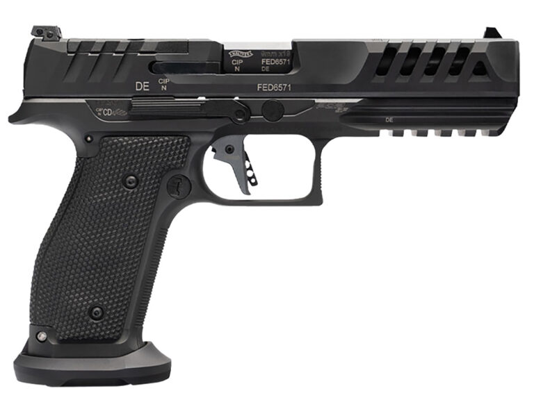PDP SF MATCH 9MM LUGER SEMI-AUTO HANDGUN PDP FS MATCH 9MM 5'' BBL (2)18RD & (1)20RD MAGS STEEL BLACK