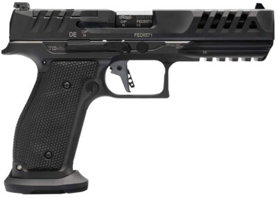 PDP SF MATCH 9MM LUGER SEMI-AUTO HANDGUN PDP FS MATCH 9MM LUGER 5” BBL (3)10RD MAGS STEEL BLACK