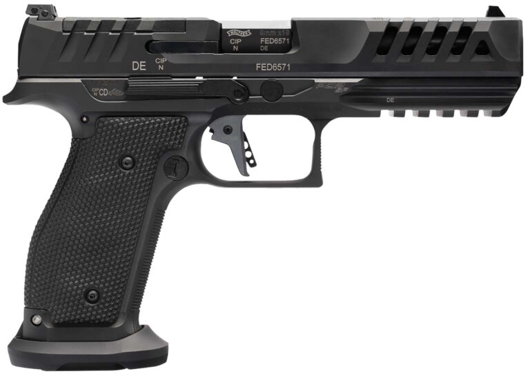 PDP SF MATCH 9MM LUGER SEMI-AUTO HANDGUN PDP FS MATCH 9MM LUGER 5'' BBL (3)10RD MAGS STEEL BLACK