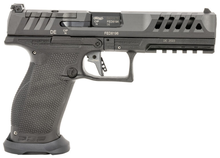 PDP SF MATCH 9MM LUGER SEMI-AUTO HANDGUN PDP FS MATCH 9MM 5'' BBL (2)18RD & (1)20RD MAGS POLYMER BLACK