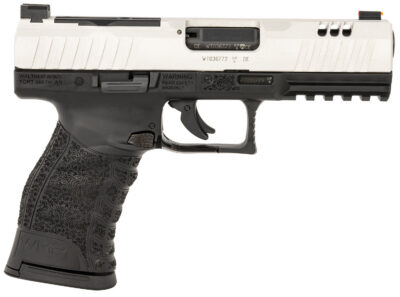 WALTHER WMP 22WMR PSTL 4.3″ BLK/STS OPTIC READY 2-15RDS