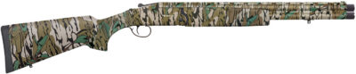 Mossberg 75485 Silver Reserve Eventide Turkey Over/Under 12 Gauge 3.5″ 2rd 20″, Mossy Oak Greenleaf, Synthetic Furniture, Fiber Optic Sight, Ext. Turkey Choke